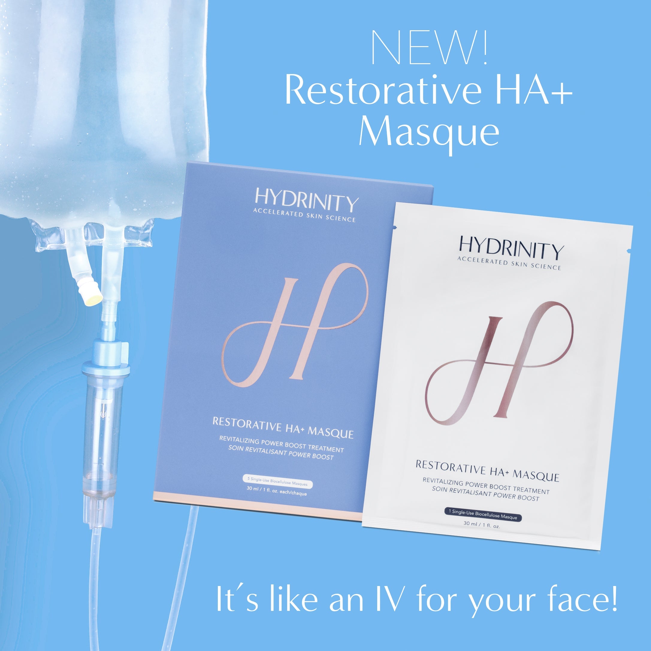 Hydrinity Restorative HA+ Masque 5pk